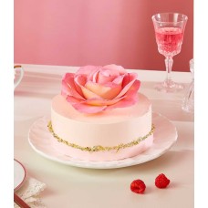Ripple Rose Bomb Cake