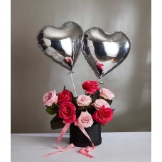 Pink Roses Midnight Surprise