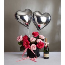 Wine & Roses Love Celebration Gift
