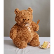 Valentine's Teddy Bear Hug Brownie Gift