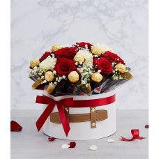 Chocolate & Flowers Gift Box