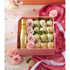 Lover's Wine and Berry Gift Box