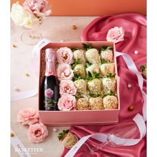 Wine and Strawberries Gift Box