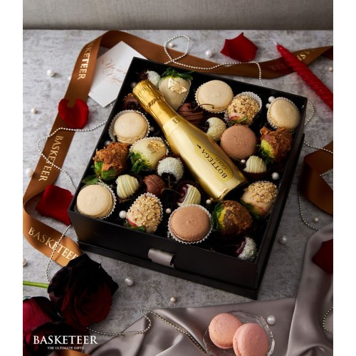 Prosecco Wine Chocolate Berries