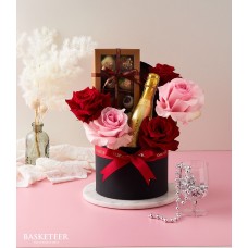 Forever Love Wine & Roses Box