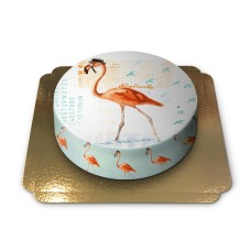 Flamingo cake by Pia Lilienthal (Small (6 Servings))