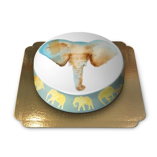 Elephant cake by Pia Lilienthal (Small (6 Servings))