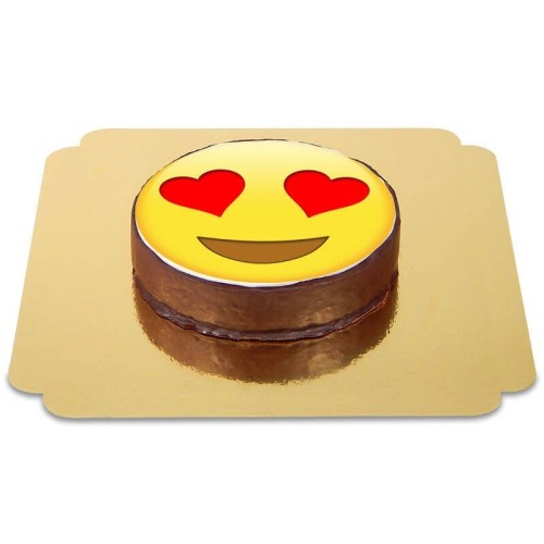 Emoticon Sachertorte In Love