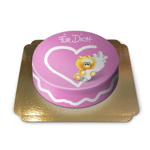 Gelini Heart For You cake (Small (18 cm(6 Servings)))