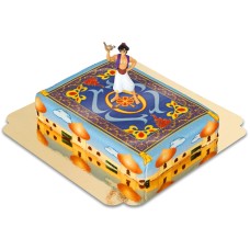 Aladdin on Carpet over Agrabah Pie