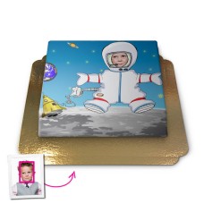 Astronaut Face Cake (Large (30 Serving))