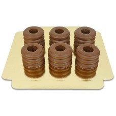 Set of 6 Baumkuchen whole milk