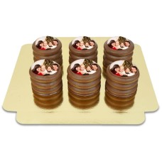 Set of 6 Baumkuchen whole milk with photo