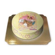 Horseback ride with Bibi & Tina cake (Small (6 Servings))