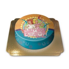 Bibi & Tina party cake (Large (25 Serving))