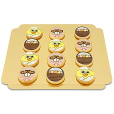 Colorful Easter nest cookies (12 pieces)