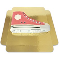 Red sneaker cake