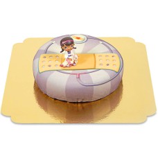Doc McStuffins on Stethoscope Cake (Small (6 Servings))