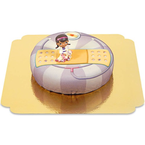 Doc McStuffins on Stethoscope Cake (Small (6 Servings))