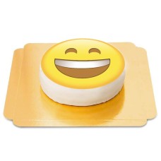 Laughing Emoji Cake (Small (18 cm(6 servings)))