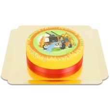 Fire Engine Cake (Small (6 Servings))