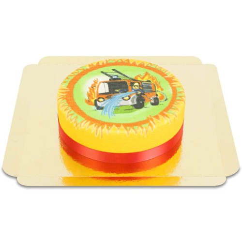 Fire Engine Cake (Small (6 Servings))