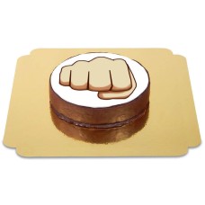 Emoticon Sachertorte - fist