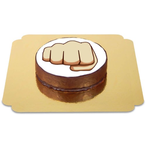 Emoticon Sachertorte - fist