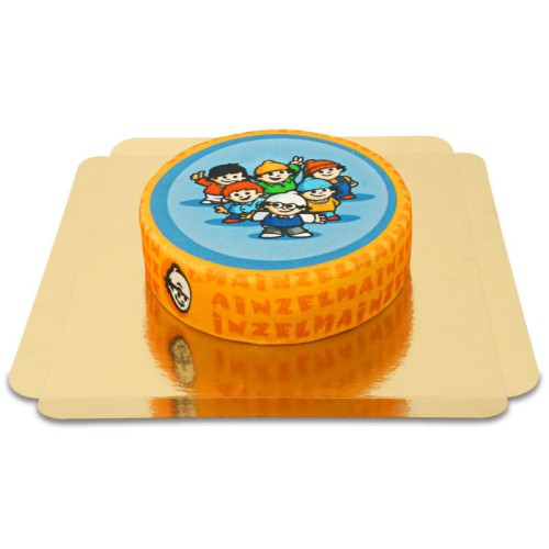 Happy Mainzelmannchen cake (Small (6 Servings))