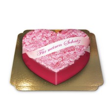 For my darling heart-shaped cake (Large (20 Serving))