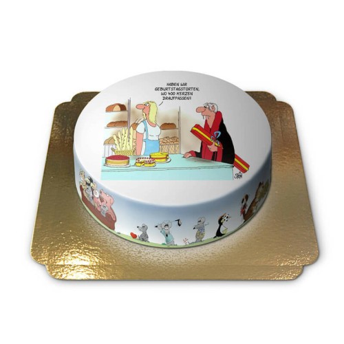 Birthday cake for the 