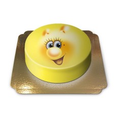 Gelini Cake - Yellow Anna Linn (Small (18 cm(6 servings)))