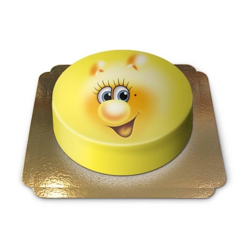Gelini Cake - Yellow Anna Linn (Small (18 cm(6 servings)))