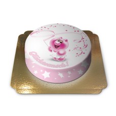 Gelini Cake - Pink Congratulations (Small (6 Servings))