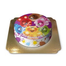 Gelini cake - colorful congratulations (Small (6 Servings))