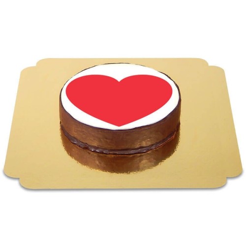Emoticon Sachertorte Heart
