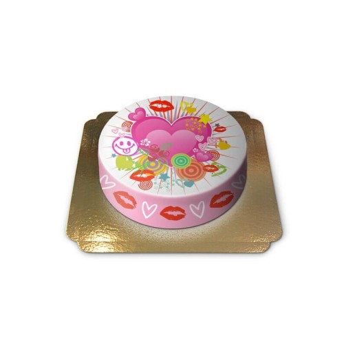 kiss cake (Small (18 cm(6 Servings)))
