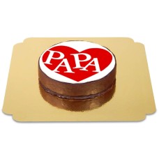 Heart for Papa Sachertorte