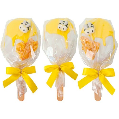 Honey Bee Cake Popsicle (10 pieces)