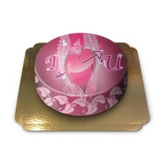 I love you cake (Small (18 cm(6 Servings)))