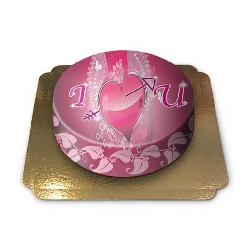 I love you cake (Small (18 cm(6 Servings)))
