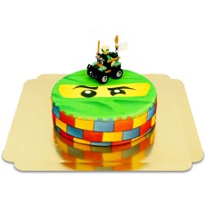 Ninjago Lloyd on Ninja Cake (Small (6 Servings))
