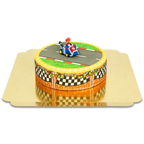 Mario Kart on Prairie Race Track Pie (Small (6 Servings))