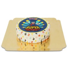 Masha and the Bear Superhero Cake (Small (6 Servings))