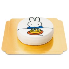White Miffy Birthday Cake (Large (25 Serving))