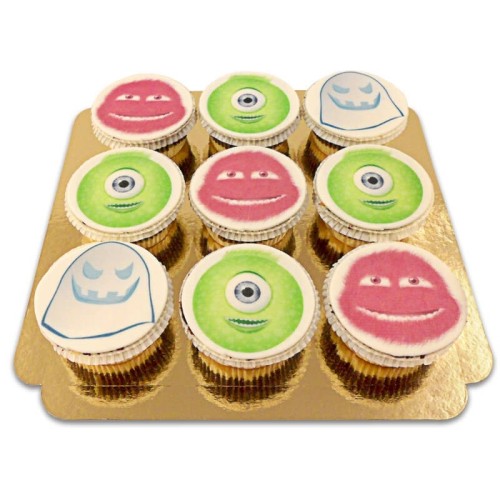 Monster Cupcakes, 9 pieces