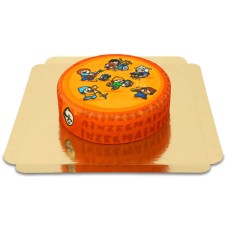 Music-making Mainzelmännchen cake (Small (6 Servings))