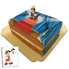 Pinocchio on stage cake
