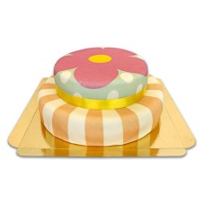 Playful cake, 2 tier