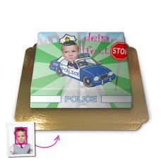 Police Face Cake (Large (30 Serving))
